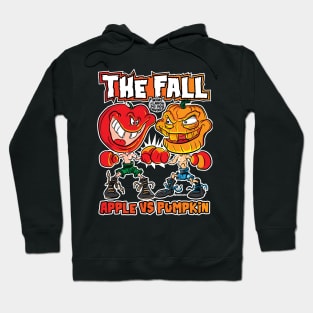 The Fall, Apple vs Pumpkin boxers Hoodie